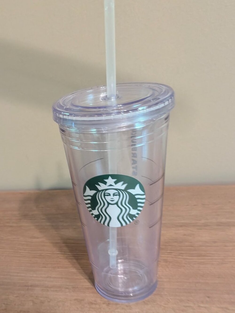 Starbucks Clear Insulated Tumbler 20 Oz.